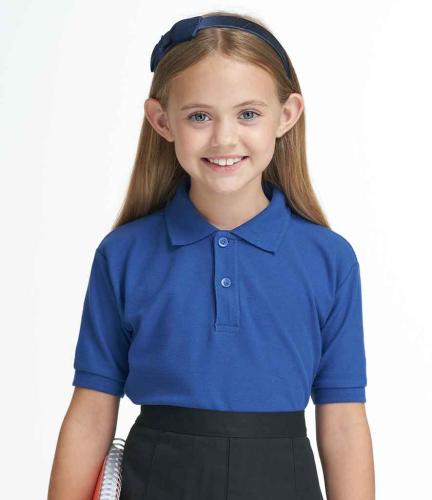 AWDis Academy Kids Piqu� Polo Shirt - ROY - 45637